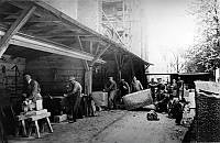 Personnel de l’atelier de l’église d’Ulm (Allemagne), vers 1900