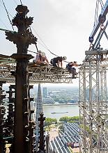 Craft techniques and customary practices of cathedral workshops, or Bauhütten, in Europe, know-how, transmission, development of knowledge and innovation