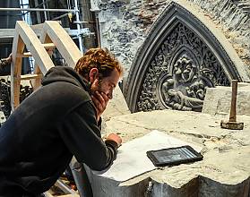 Craft techniques and customary practices of cathedral workshops, or Bauhütten, in Europe, know-how, transmission, development of knowledge and innovation