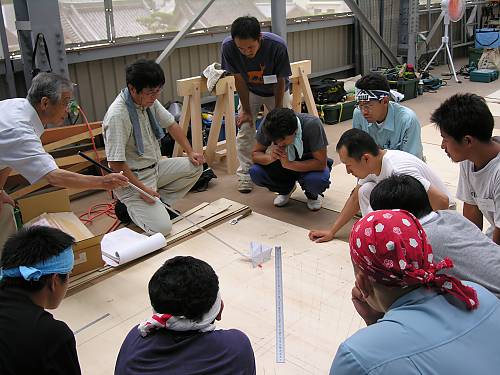 Craftspersons train successors