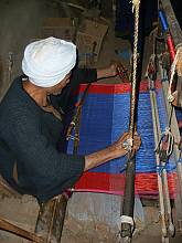 Handmade weaving in Upper Egypt (Sa'eed)