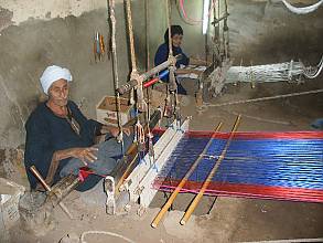 Le tissage à la main en Haute-Égypte (Sa’eed)