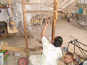 Handmade weaving in Upper Egypt (Sa'eed)