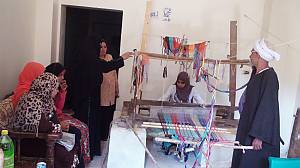 Handmade weaving in Upper Egypt (Sa'eed)