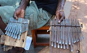 Art of crafting and playing Mbira/Sansi, the finger-plucking traditional musical instrument in Malawi and Zimbabwe