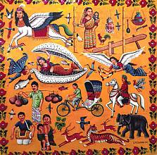 Rickshaws and rickshaw painting in Dhaka