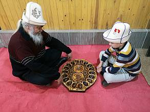 Traditional intelligence and strategy game: Togyzqumalaq, Toguz Korgool, Mangala/Göçürme