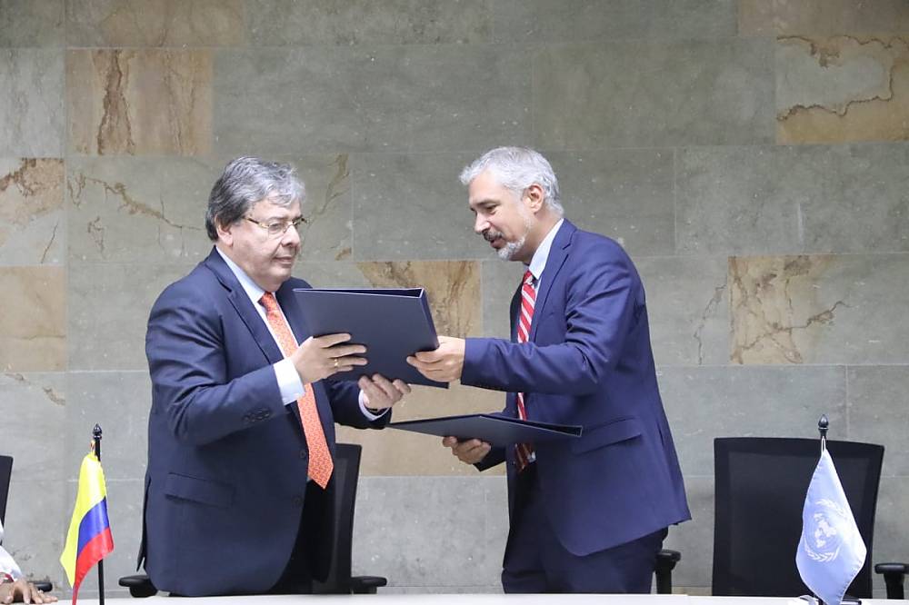The Republic of Colombia and UNESCO formalize their cooperation for the organization of the 14.COM 