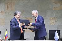 La République de Colombie et l’UNESCO formalisent leur coopération pour l’organisation du 14.COM 