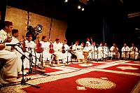 Orchestre du Malhoun performant des chansons du Malhoun