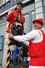 Namur stilt jousting