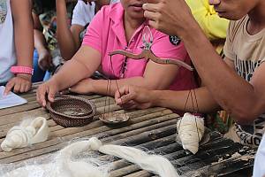 Aklan piña handloom weaving