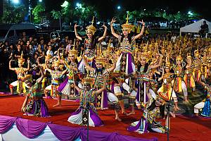 Nora, dance drama in southern Thailand
