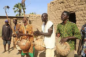 Cultural practices and expressions linked to the 'M’Bolon', a traditional musical percussion instrument