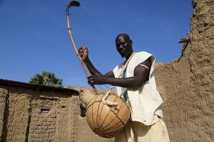 Cultural practices and expressions linked to the 'M’Bolon', a traditional musical percussion instrument