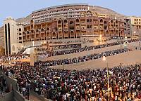 Millions of revellers from all over Eypt - Christians and Muslims - participate in the celebrations commemorating the journey of the Holy Family in the Monastery of the Virgin in Durunka, the region from which the Holy Family returned to Bethlehem