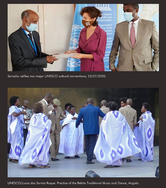 180 States Parties now achieved: Angola and Somalia join the 2003 Convention.