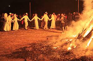 Sadeh/Sada celebration