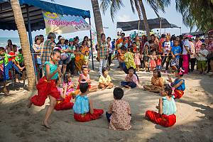 Songkran in Thailand, traditional Thai New Year festival