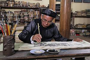 L’artisanat de la gravure sur bois traditionnelle de Đông Hồ