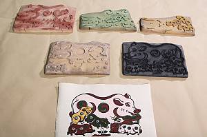 Craft of making Đông Hồ Folk woodblock printings 