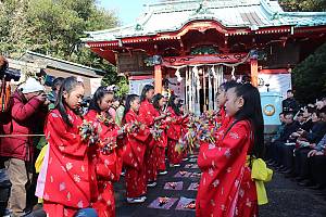 Furyu-odori, ritual dances imbued with people’s hopes and prayers