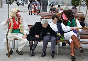 O Merdeiro en classes de galicien, de géographie, d’histoire, de musique et d’art en Espagne