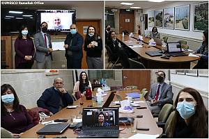 Training in Gaza, Palestine, during the COVID-19 pandemic