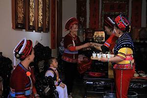 Traditional tea processing techniques and associated social practices in China
