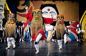 Talchum, mask dance drama in the Republic of Korea