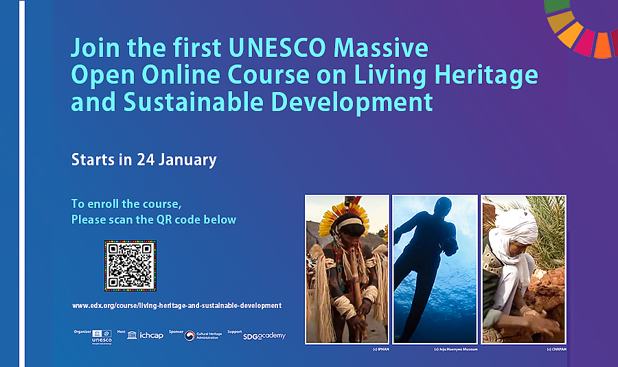 MOOC on Living Heritage and Sustainable Development:
