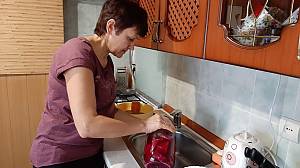 Culture of Ukrainian borscht cooking