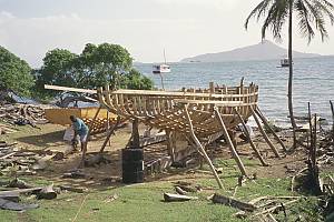 Traditional wooden boatbuilding in Carriacou and Petite Martinique