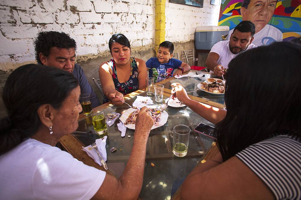 Ceviche is consumed both on a daily and festive basis. It is a frequent consumed dish that is regularly associated to moments of celebration and social gathering