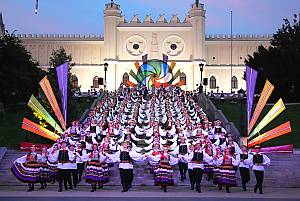 Polonaise, traditional Polish dance