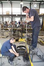 Knowledge, craft and skills of handmade glass production