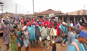 Le festival de Sango, Oyo