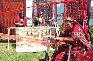 Sericulture and traditional production of silk for weaving