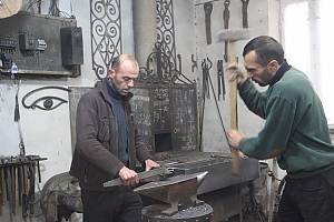 Tradition of blacksmithing in Gyumri