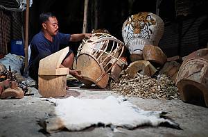 Reog Ponorogo performing art