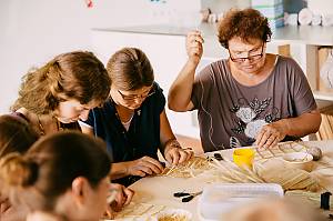 Sodai straw garden making in Lithuania