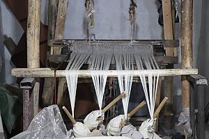 Sericulture and traditional production of silk for weaving