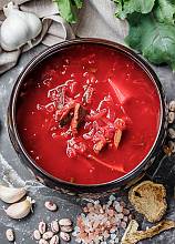 Culture of Ukrainian borscht cooking