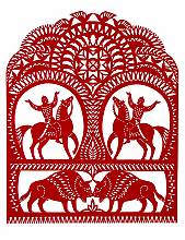 La vytsinanka, art traditionnel du découpage de papier au Bélarus