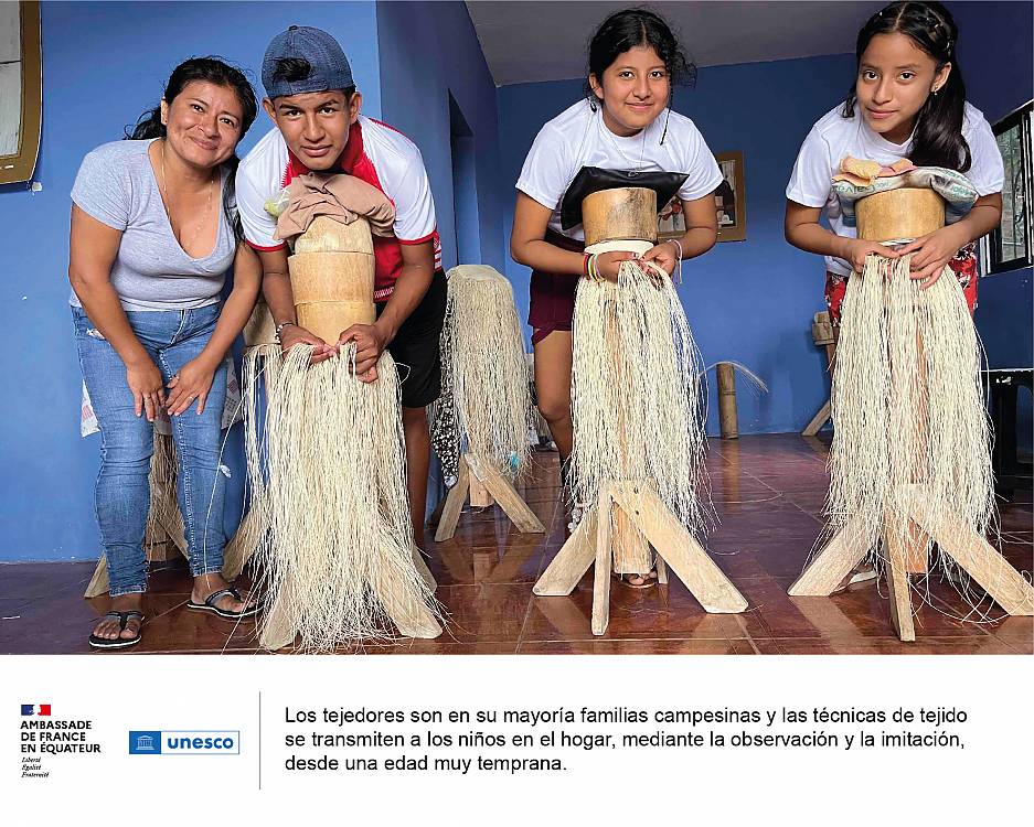 Exhibition - Traditional weaving of the Ecuadorian toquilla straw hat