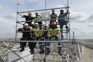 Skills of Parisian zinc roofers and ornamentalists