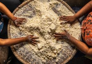 Traditional knowledge and practices for the making and consumption of cassava bread