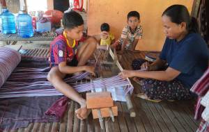 Cultural practices and expressions linked to Krama, a traditional woven textile in Cambodia