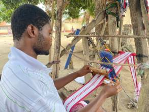 L'artisanat du kente, un textile traditionnel tissé