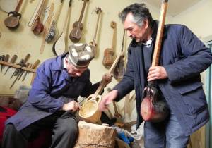 Art of crafting and playing rubab/rabab